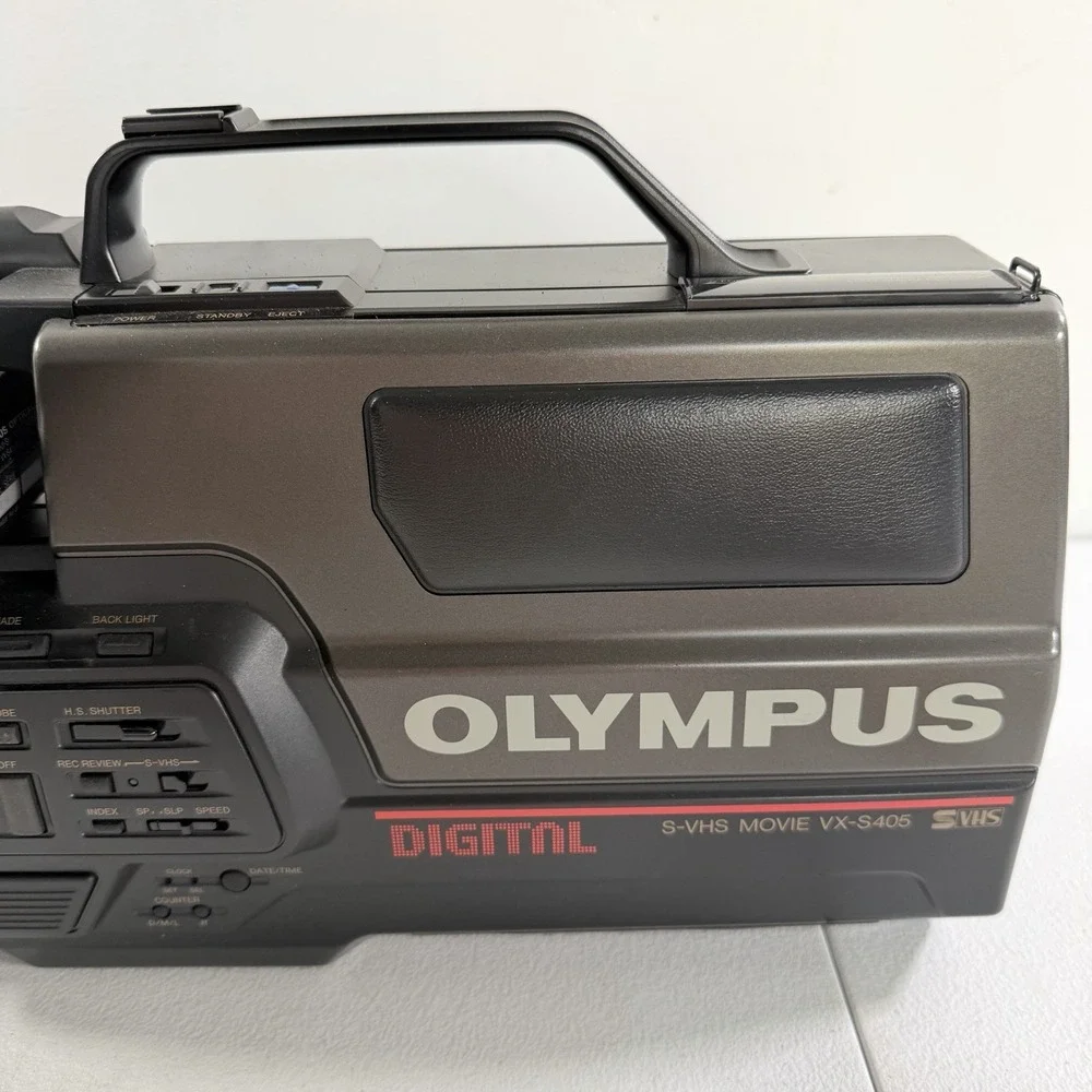 Olympus VX-S405-U Digital S-VHS Movie Camcorder W/ Accessories AS IS FOR PARTS